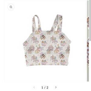 Brand new the magic box Fantasyland Toddler Crop size 1/2